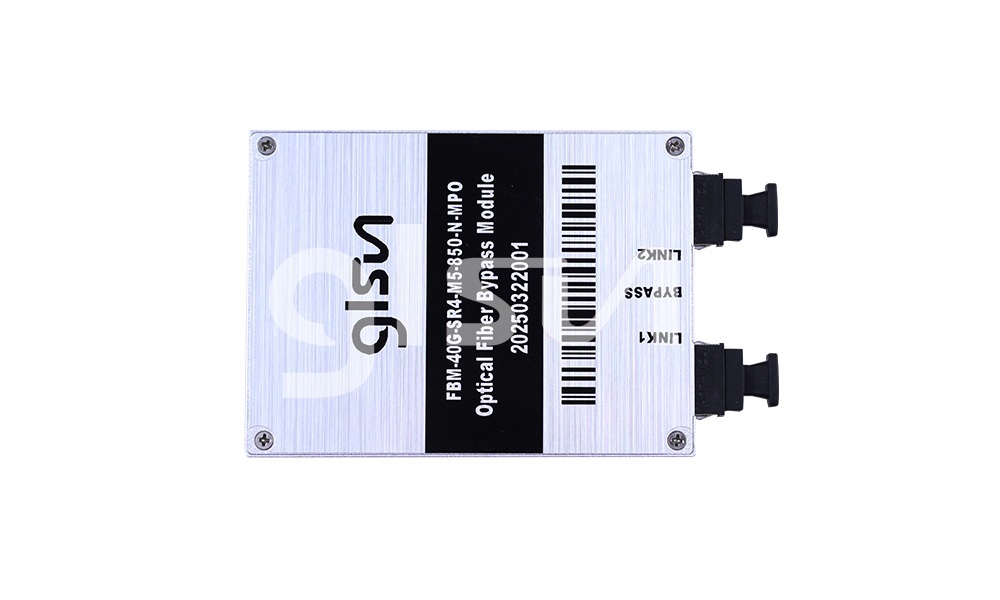 Dual Port 40Gbps QSFP+ SR4 Fiber Bypass Module